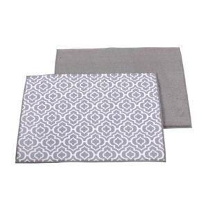 "2-Pack Microfiber Dish Drying Mat Set"