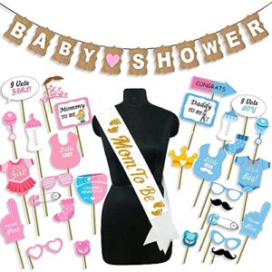 31-Piece Baby Shower Photo and Maternity Props Kit by Party Propz