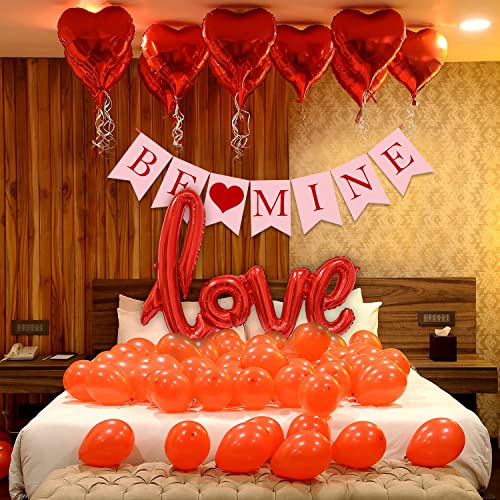 33-Piece Love Balloons Anniversary Decoration Set by Party Propz