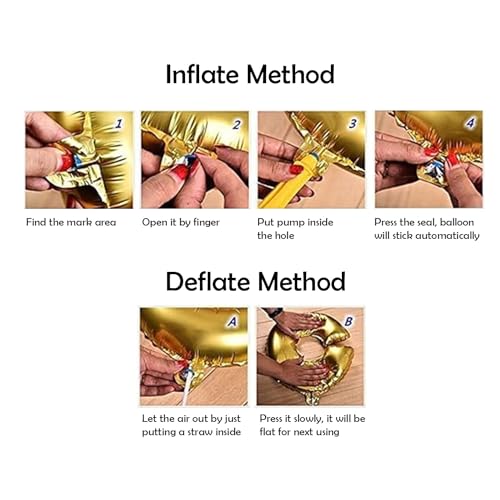 33-Piece Love Balloons Anniversary Decoration Set by Party Propz