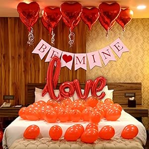 Party-Propz-Anniversary-Decoration-Items-Pack-of-33Pcs-Happy-Anniversary-Decoration-Items-Love-Balloons-For-Decoration-Romantic-Decoration-for-Bedroom-Love-Decoration-Items-For-Bedroom