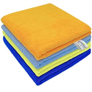4-Pack SOFTSPUN Microfiber Cloths - 40x40cm, 340 GSM