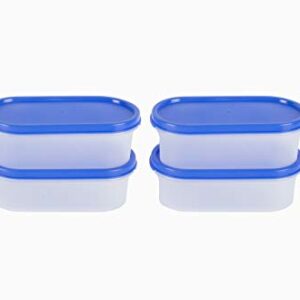 4-Piece Stackable Kitchen Containers - BPA-Free and Innovative