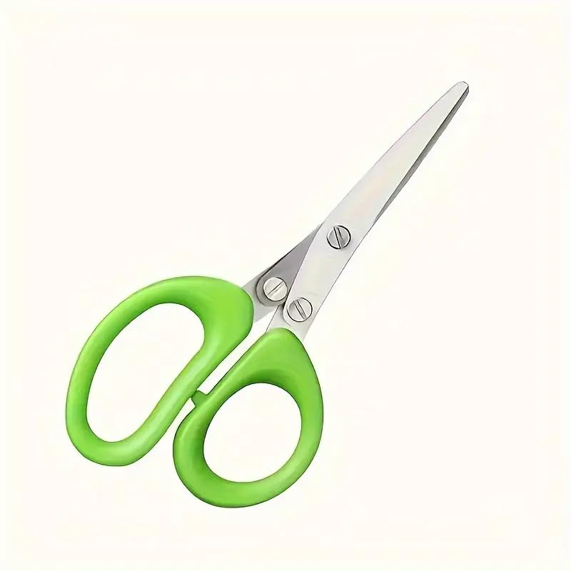 5-Layer Stainless Steel Kitchen Scissors for Multi-Use