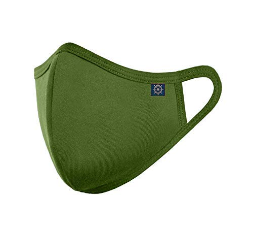 6 Pack of Ocean Race Cotton Reusable Face Masks - Unisex