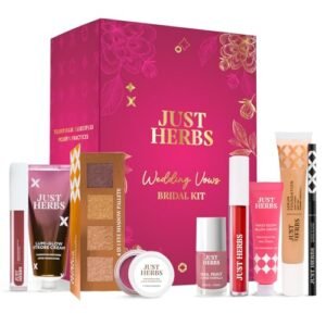 All-Natural Wedding Makeup Kit for Women - 9-Piece Gift Set