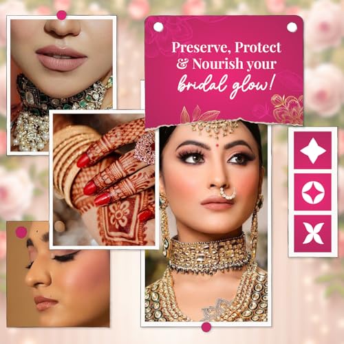 All-Natural Wedding Makeup Kit for Women - 9-Piece Gift Set