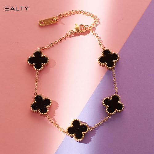 Anti-Tarnish Clover Bracelet for Women and Girls - SALTY