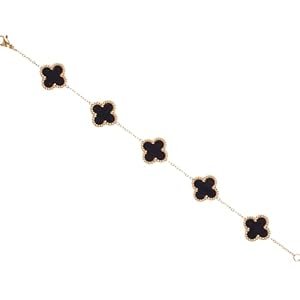 SALTY-Moorish-Clover-Wrist-Bracelet-for-Women-Hand-Band-for-Girls-Fancy-Stylish-Womens-Accessories-Aesthetic-Jewellery-Anniversary-Engagement-Birthday-Everyday-Wear-Gift