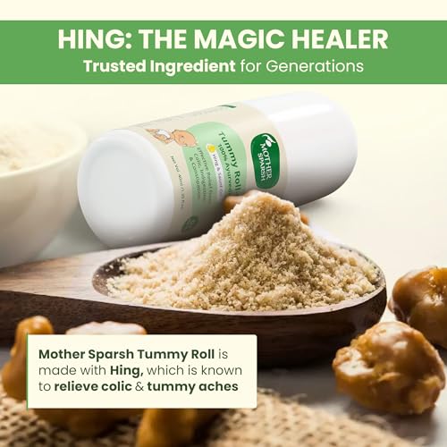 Ayurvedic Mother Sparsh Baby Tummy Roll-On for Colic Relief