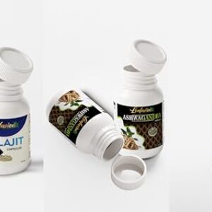 Ayurvedic Shilajit Ashwagandha Capsules for Men by LEAFUSION