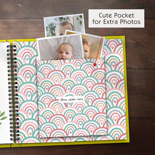 Baby Memory Book and Photo Album for the First 5 Years - 108 Pages