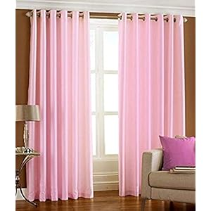 Galaxy-Home-Decor-Solid-Plain-Curtains-for-Window-5-Feet-Pack-of-2-Baby-Pink