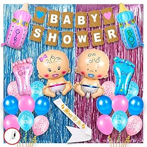 Party-Propz-Baby-Shower-Balloons-Decoration-Kit-Pack-Of-62-Baby-Shower-Decoration-Items-Mom-To-Be-Decoration-Items-Baby-Shower-Props-For-Photoshoot-Mom-To-Be-Decor-Baby-Shower-Decorations