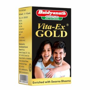 Baidyanath Vita Ex Gold 20 Capsules for Stamina Support
