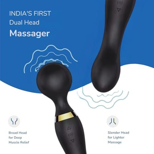 BELARO Women's Body Massager for Pain Relief with Dual Heads