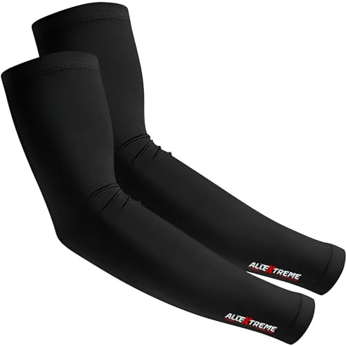 Black Arm Sleeves for Men and Women - Allextreme Sports Gear