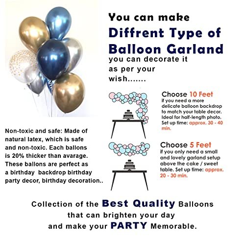 Blue Birthday Decor Kit for Boys - Party Propz 41 Pieces