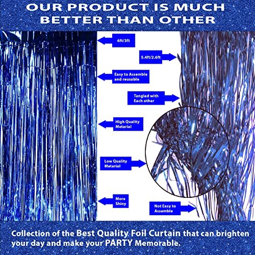 Blue Birthday Decor Kit for Boys - Party Propz 41 Pieces