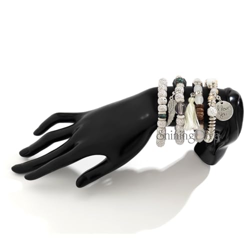 Bohemian Feather Tassel Beaded Bracelet by Shining Diva