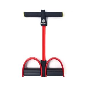 Boldfit Tummy Trimmer: Red/Black Rubber for Men & Women
