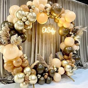 WP-WANNA-PARTY-97-Pcs-Brown-Balloon-Garland-Arch-Kit-Coffee-Brown-Metallic-Gold-Latex-Balloons-Kit-For-Baby-Shower-1St-Birthday-Bear-Jungle-Theme-PartyWedding-Decorations