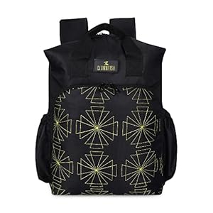 THE-CLOWNFISH-Polyester-Multipurpose-Diaper-BagBackpackBaby-CarryallNappy-BagHandbag-Cum-Maternity-Bag-for-Mothers-with-Bottle-Organizer-Changing-MatSheet