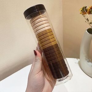 Colorful Hair Bands Set for Women with Box - 20 Ties