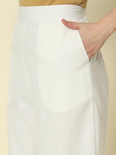 Comfortable Fit Cotton Palazzo Pants for Women by FIORRA