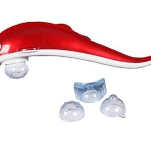 Corded Dolphin Massager with Vibration and Therapy