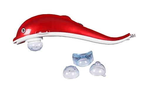 Corded Dolphin Massager with Vibration and Therapy