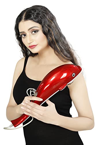 Corded Dolphin Massager with Vibration and Therapy
