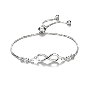 Shining-Diva-Fashion-Endless-Love-Crystal-Infinity-Bracelet-for-Women-CZ-Diamonds-Latest-Stylish-Adjustable-Charm-Tennis-Bracelet-for-Girls