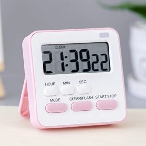 Digital Kitchen Timer and Stopwatch with Loud Alarm by Wolpin