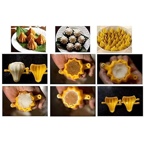 Durable and Rustproof Plastic Ganpati Modak Maker by GOODFEEL