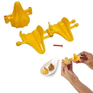 GOODFEEL-Ganpati-Modak-MouldModak-MakerModak-Sancha-of-Plastic-Set-of-1-Heavy-Duty-Kitchen-Tool-Rust-Resistant-Durable-Easy-to-Clean-Ideal-for-Home-Professional-Use