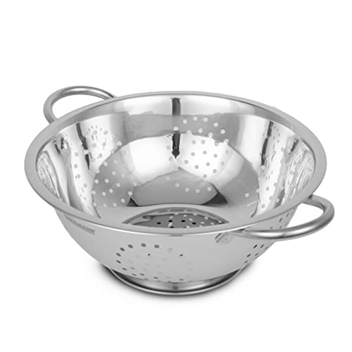 Durable Rust-Free Steel Colander by Fackelmann - 24CM