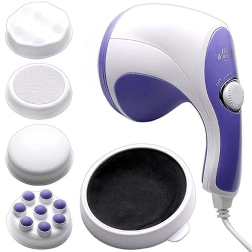 Electric Full Body Massager with 3 Heads for Pain Relief