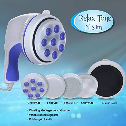 Electric Full Body Massager with 3 Heads for Pain Relief