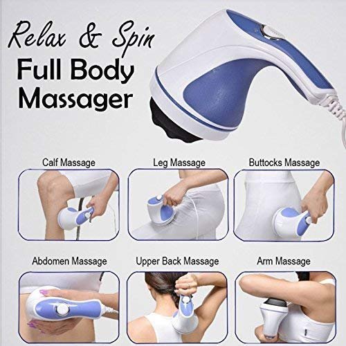 Electric Full Body Massager with 3 Heads for Pain Relief