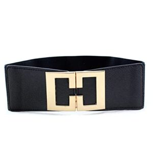 Elegant Black Waist Belt for Women by Shining Diva