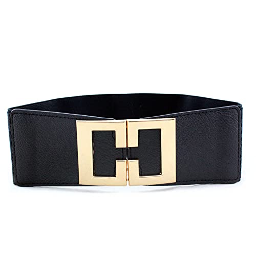 Elegant Black Waist Belt for Women by Shining Diva