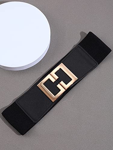 Elegant Black Waist Belt for Women by Shining Diva