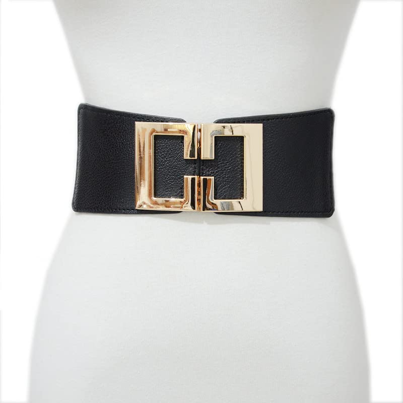 Elegant Black Waist Belt for Women by Shining Diva