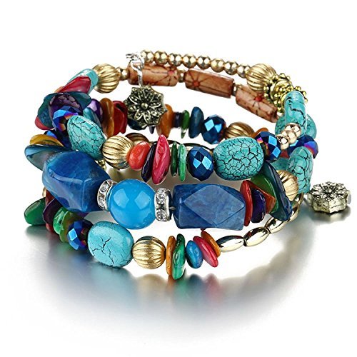 Elegant Blue Stone Bracelet for Women and Girls by Shining Diva