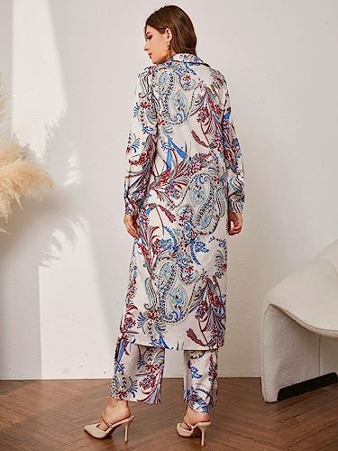 Elegant Cotton Kurta-Set for Women: Printed Anarkali with Pants