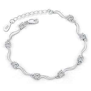Shining-Diva-Fashion-Latest-AAA-Crystal-Silver-Plated-Bracelet-for-Women-and-Girls
