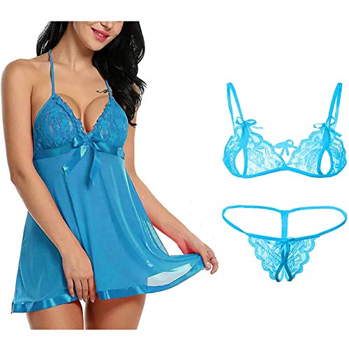 Elegant FLUTE Babydoll Nightwear and Lingerie Set for Women