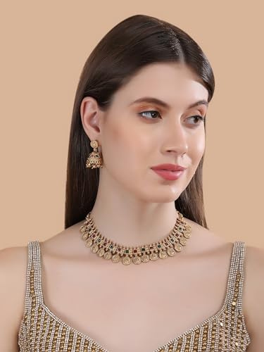 Elegant Pearl and Gold Necklace Set for Women