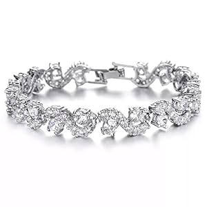 Shining-Diva-Fashion-White-Silver-Plated-Cubic-Zirconia-Stylish-AAA-Crystal-Charm-Bracelet-for-Women-10950b